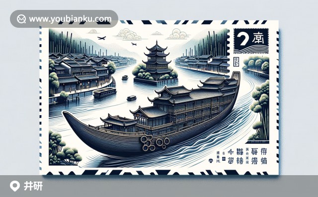 四川樂山井研古鎮(zhèn)、翠綠竹海與清澈沱江 - 明信片上的中國傳統(tǒng)與自然美景