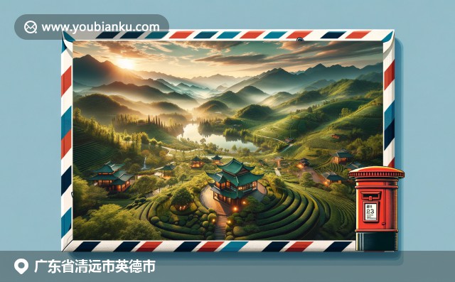 廣東英德紅茶風(fēng)情，描繪清新山水與復(fù)古郵政元素